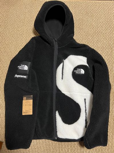 Supreme x The North Face S Logo Hooded Fleece Jacket "Black"