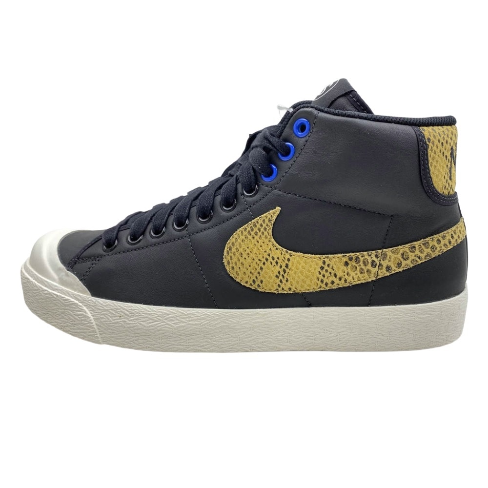 NIKE ナイキ スニーカー 408577-001 NIKE ALL COURT MID STUSSY オール コート ミッド ステューシー スニーカー ブラック系 26.5cm【極上美品】【中古】