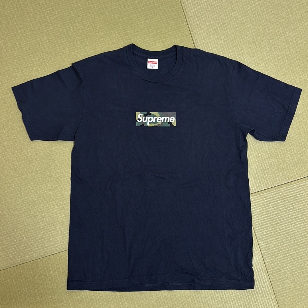 Supreme Box Logo Tee "Navy" (23FW)