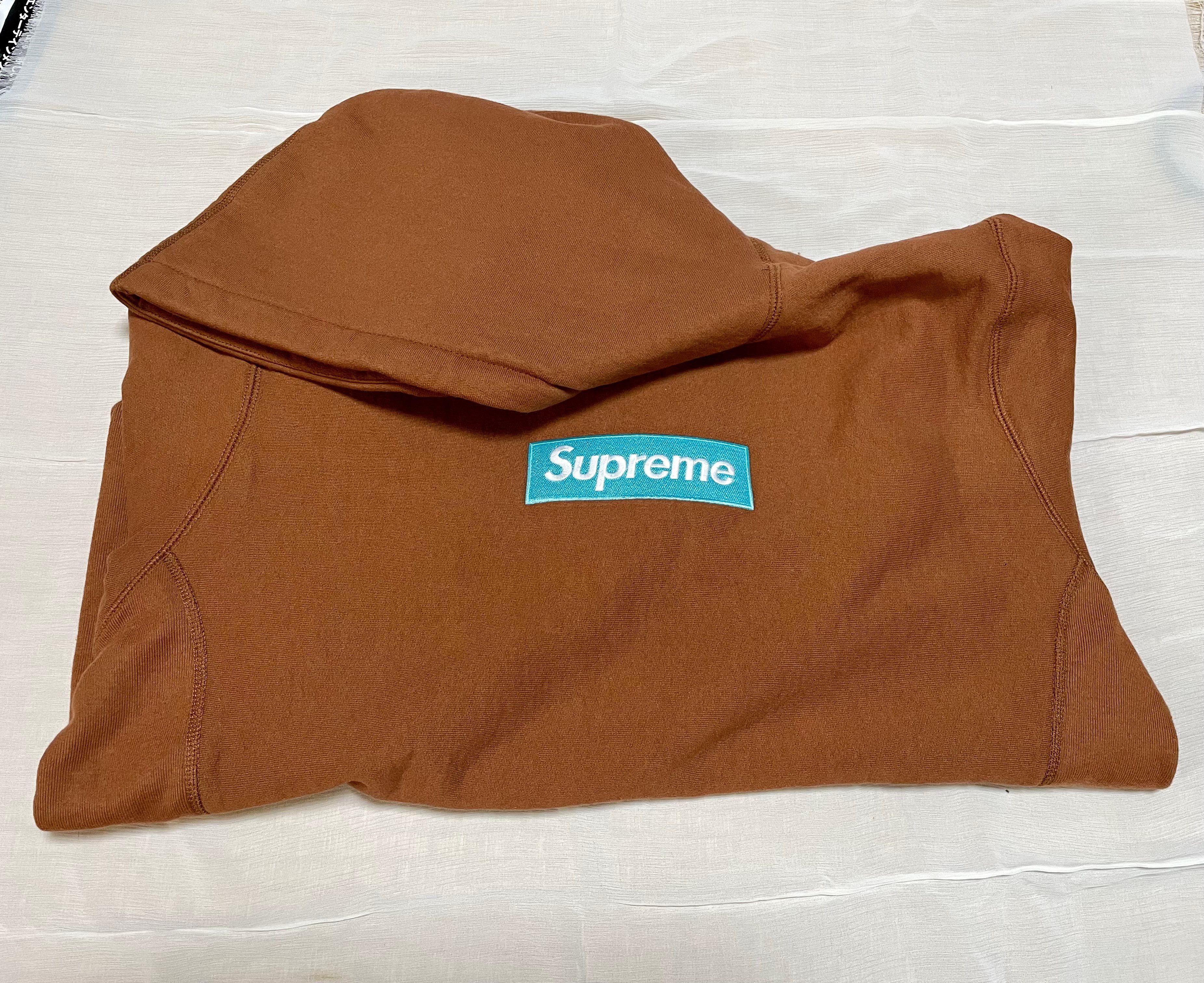 Supreme Box Logo Hooded Sweatshirt "Rust" (17FW)