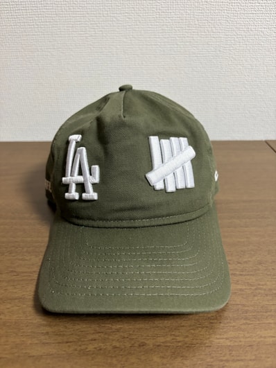 UNDEFEATED x New Era x Los Angeles Dodgers Logos Snapback "Olive"