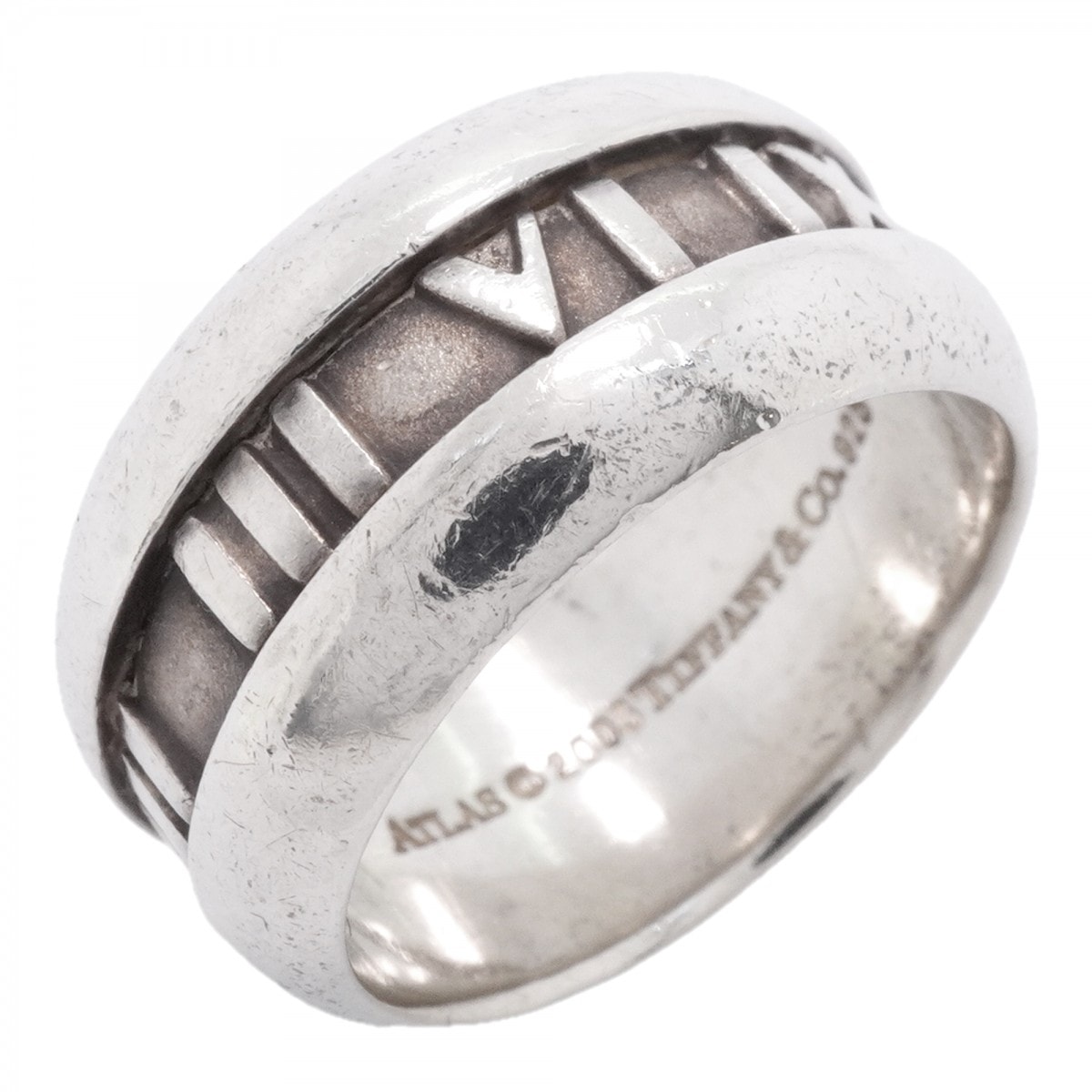 【6jfb0135】ティファニー リング アトラス シルバー925 10.5号【中古】レディース