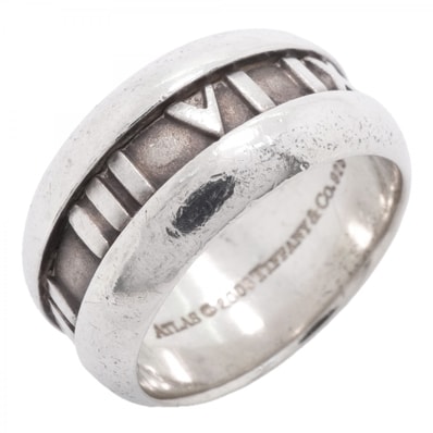 【6jfb0135】ティファニー リング アトラス シルバー925 10.5号【中古】レディース