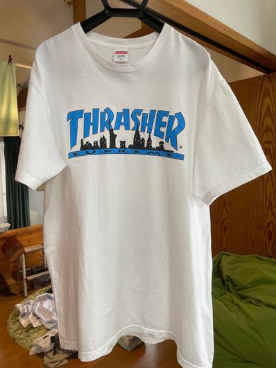 Supreme / Thrasher® Skyline Tee "White"