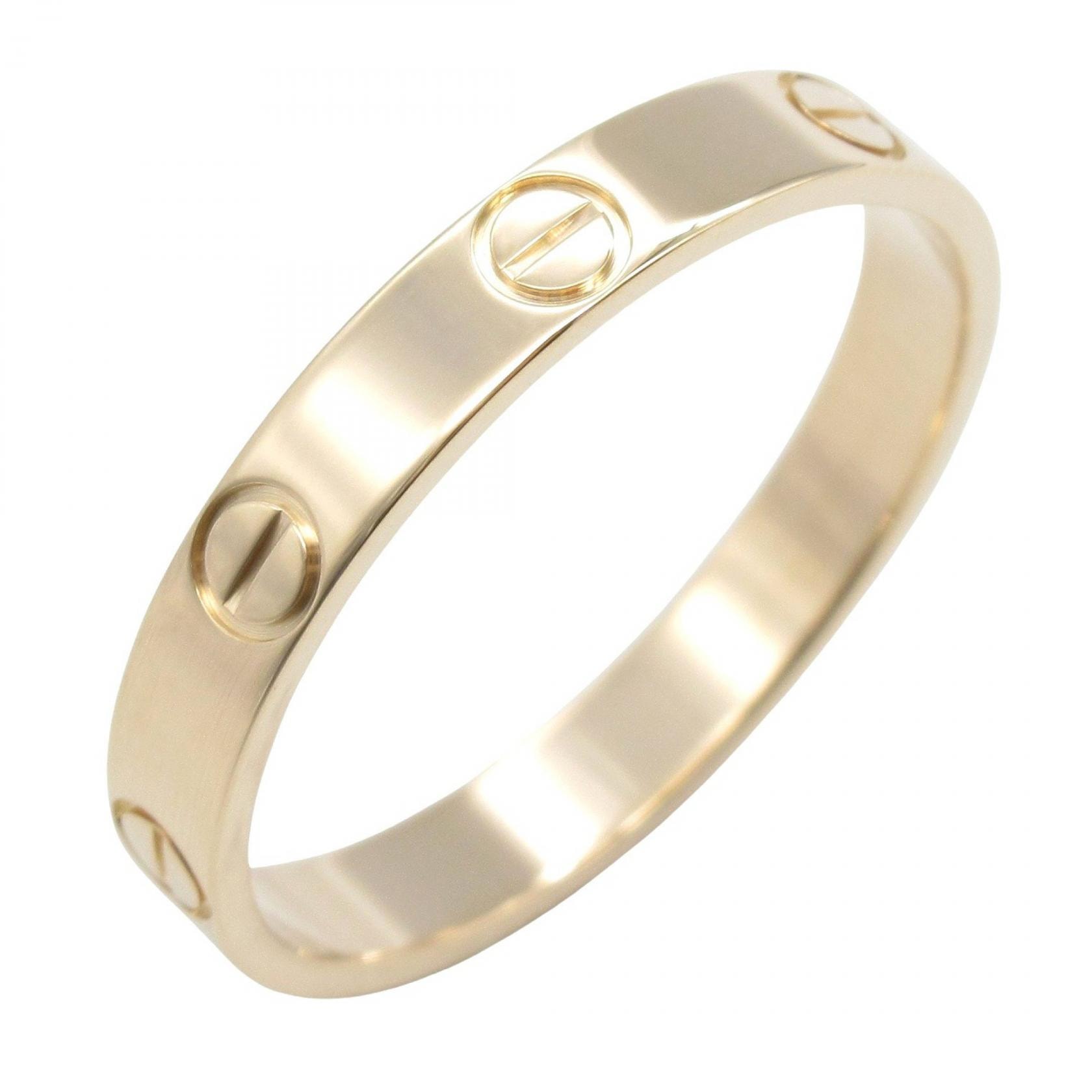 カルティエ CARTIER ミニラブリング リング・指輪 ジュエリー K18PG(ピンクゴールド) メンズ レディース ゴールド系 B4085200 【中古】
