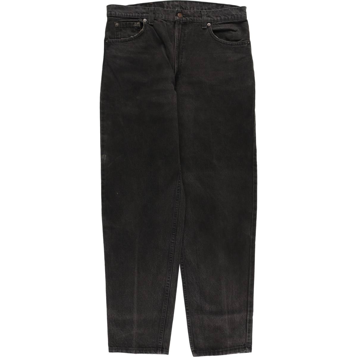 古着 90年代 リーバイス Levi's 550-0260 ブラックデニム テーパードデニムパンツ USA製 メンズw34相当 ヴィンテージ/evb030871