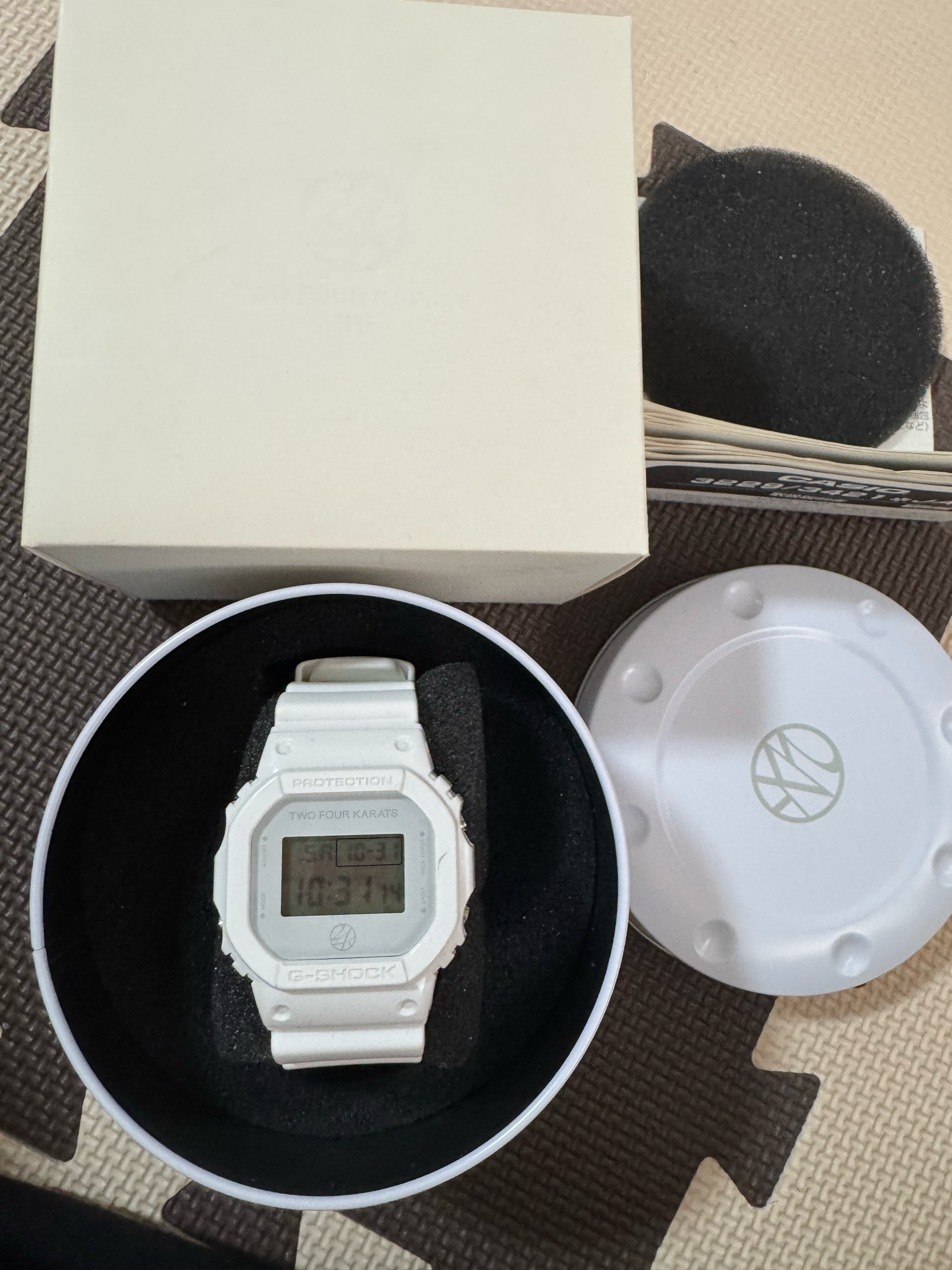 g-shock ✖️24karats 