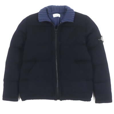 ストーンアイランド ダウンジャケット ネイビー メンズ XL 5915568A1