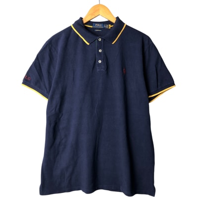 古着 ラルフローレン Ralph Lauren POLO RALPH LAUREN CUSTOM SLIM FIT 半袖 ポロシャツ メンズXL相当/eaa571006