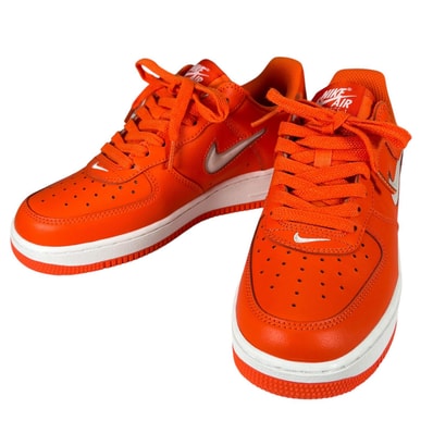 未使用品 NIKE ナイキ AIR FORCE 1 LOW RETRO FJ1044-800 スニーカー 合成繊維 オレンジ レディース 24.5 ローカット【古着】【中古】