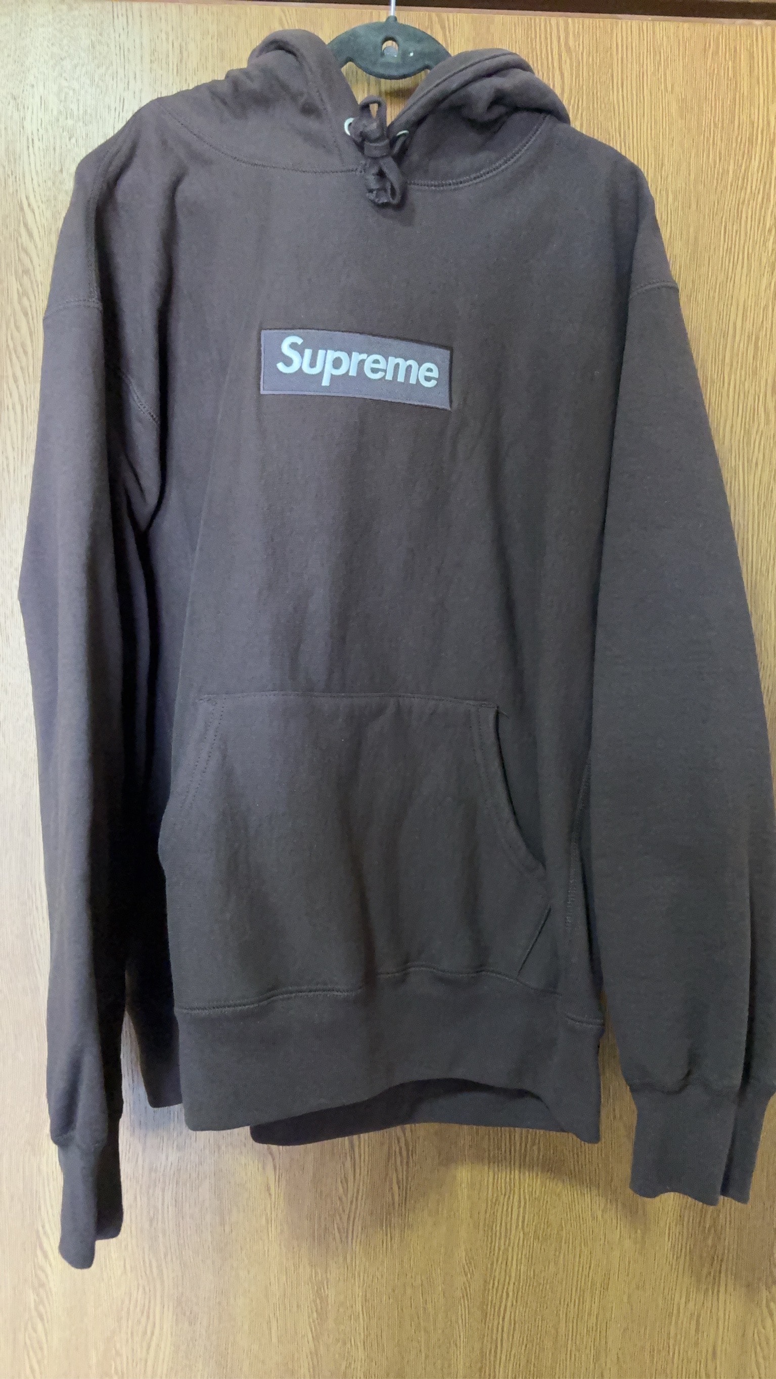 Supreme Box Logo Hooded Sweatshirt "Dark Brown" (21FW)