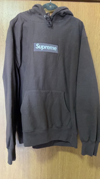 Supreme Box Logo Hooded Sweatshirt "Dark Brown" (21FW)