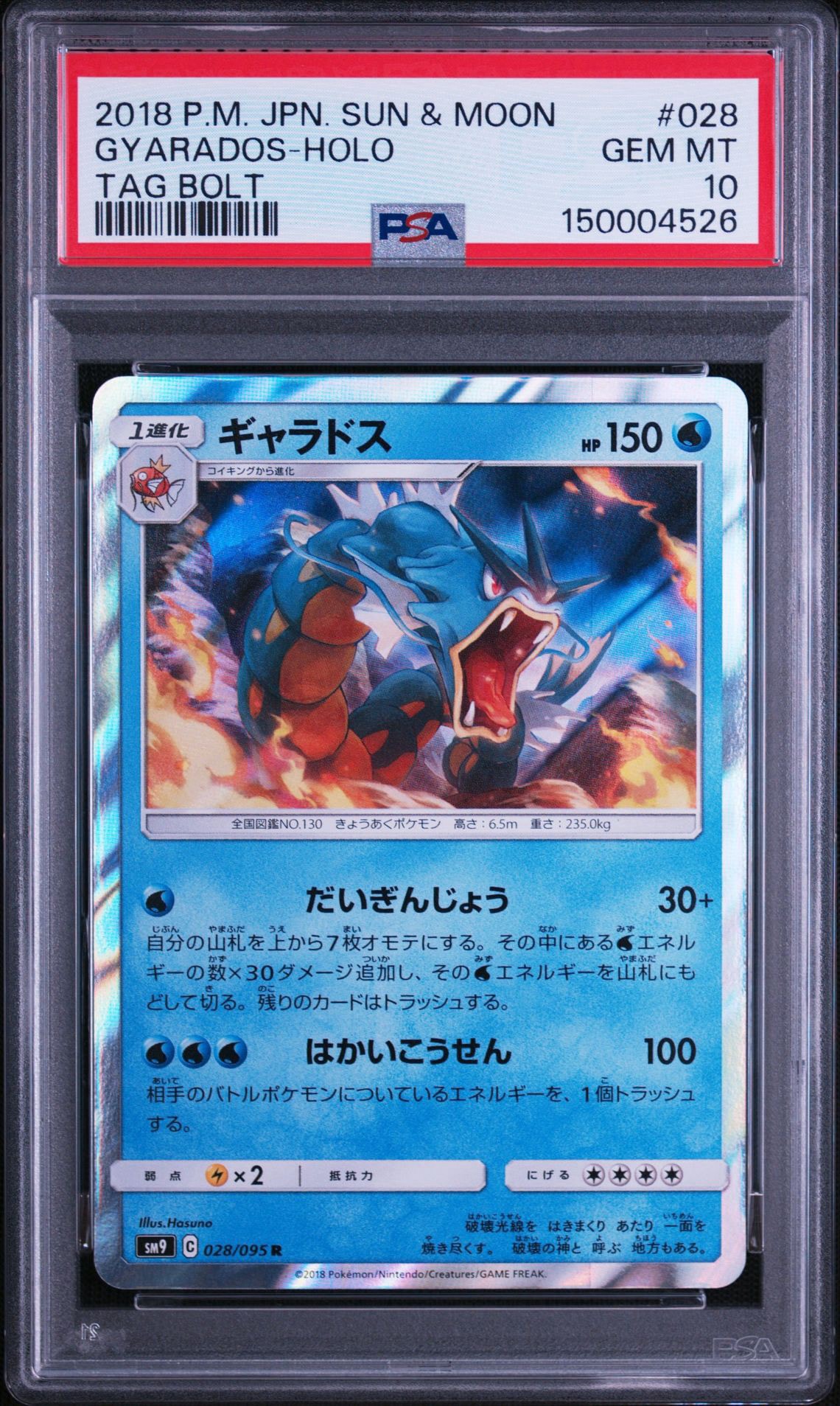 ギャラドス R [SM9 028/095](拡張パック「タッグボルト」) ギャラドス R [SM9 028/095](拡張パック「タッグボルト」)通販・買取