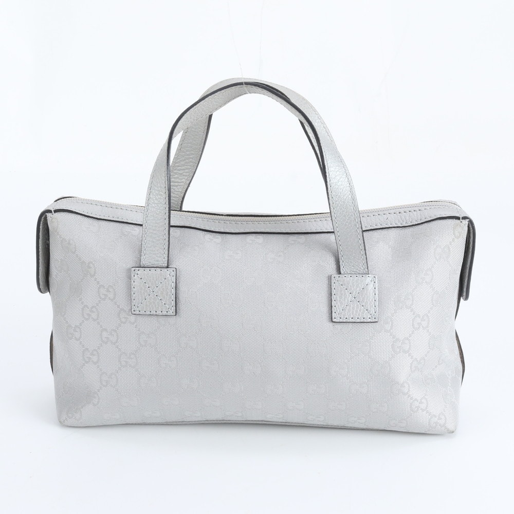 グッチ GGキャンバス 264210 ハンドバッグ レザー×キャンバス