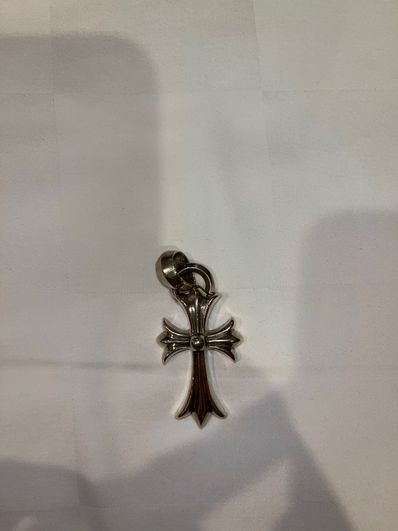 Chrome Hearts CH Cross Pendant Small / Plain Bail "Silver"