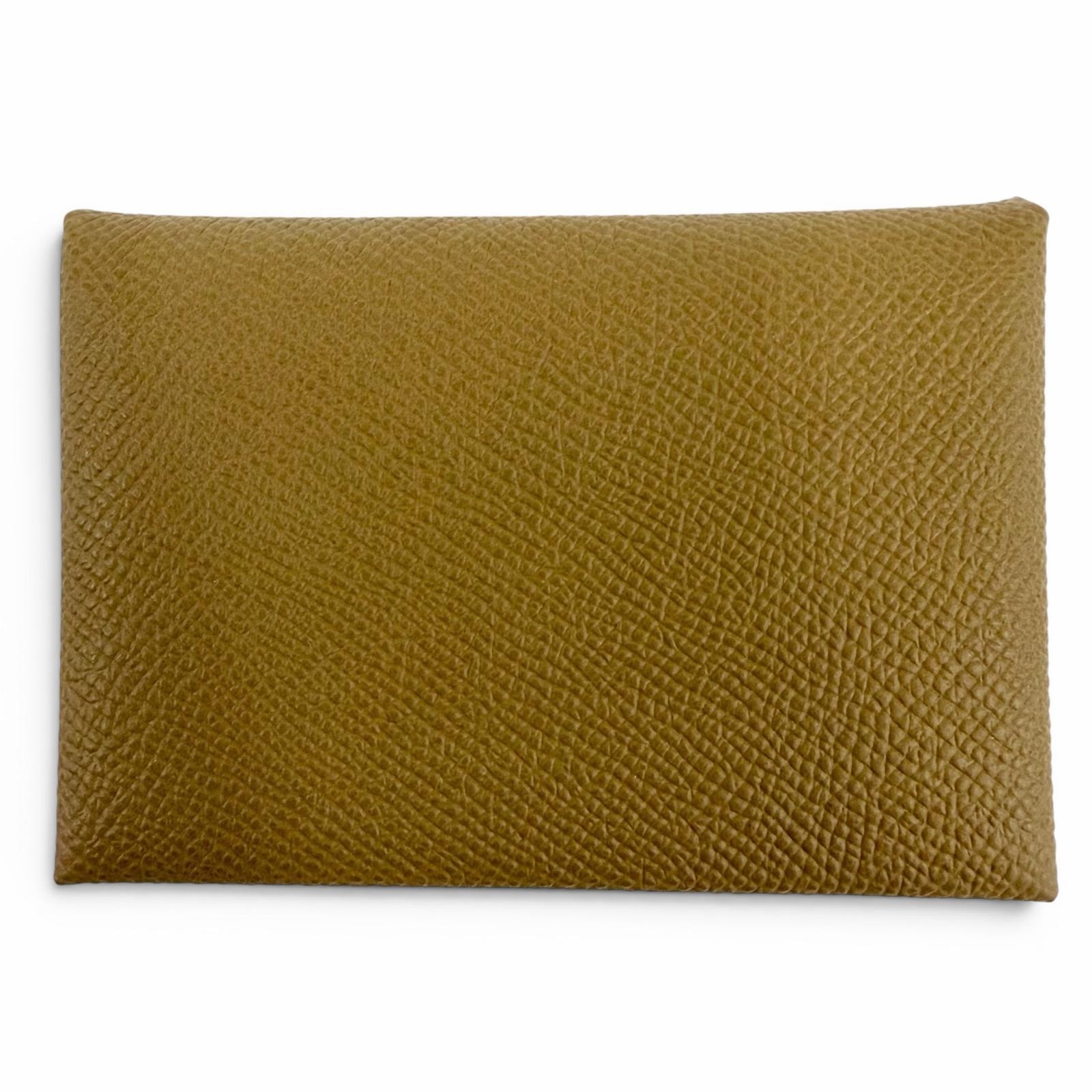 未使用品 エルメス 二つ折り財布 カルヴィ デュオ レディース