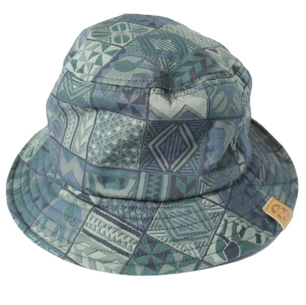 STARBUCKS STAND by BEAMS スターバックススタンド バイ ビームス 26SS ショップ限定 KENYA 総柄プリントバケットハット 11-41-2380-965 ONE SIZE GREEN 帽子 g27796