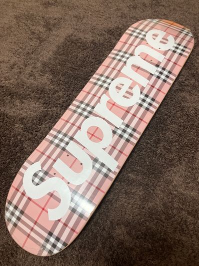Supreme / Burberry Skateboard "Pink"