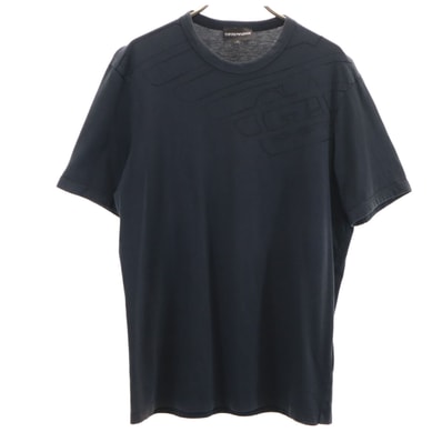 Emporio Armani エンポリオアルマーニ 半袖 Tシャツ S ブラック