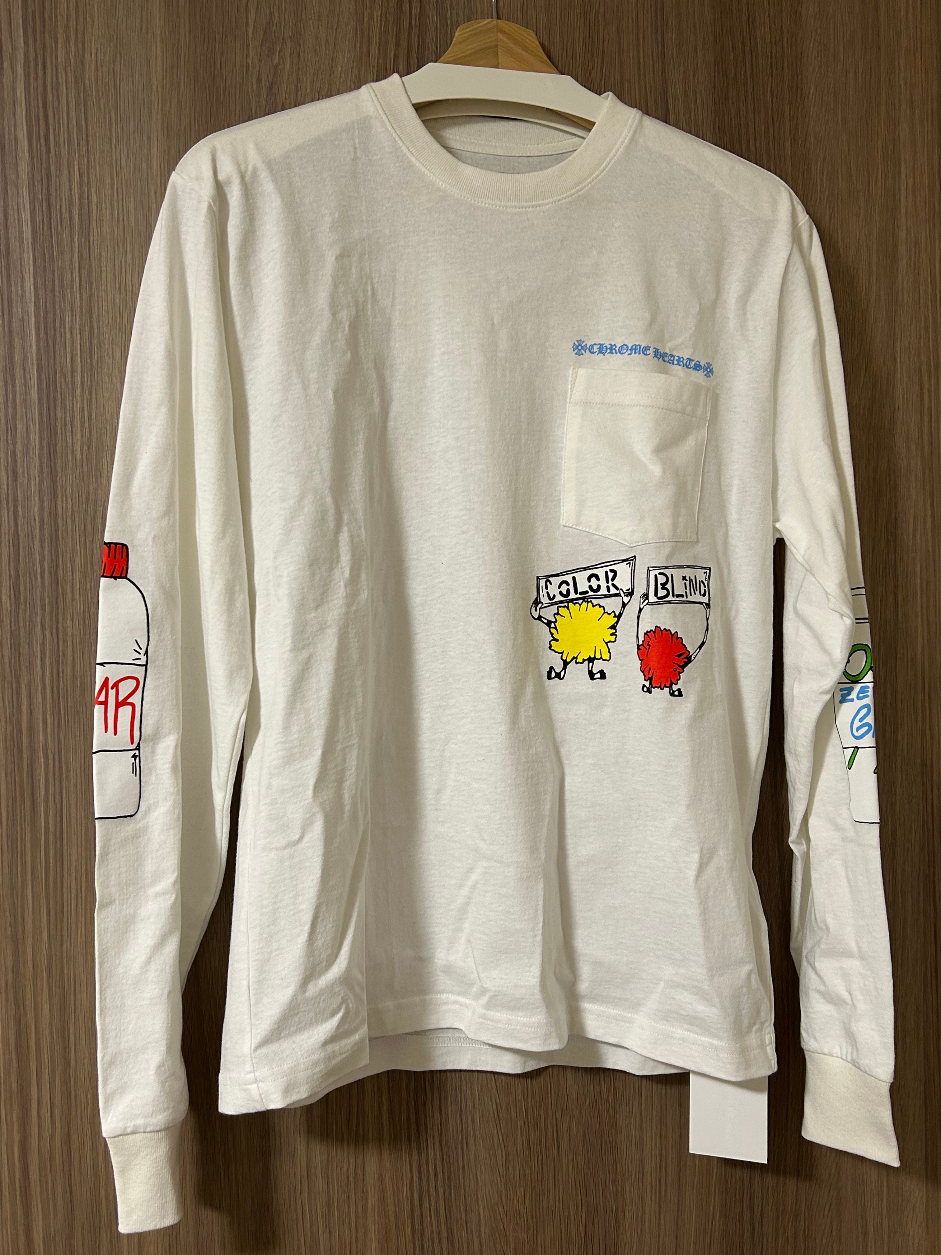 Chrome Hearts Matty Boy Retro Cycle L/S T-Shirt "White"