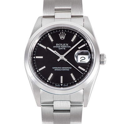 ROLEX ロレックス パーペチュアルデイト 15200 K番 ステンレススチール【中古】