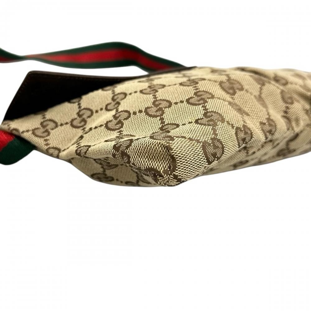 C (やや傷や汚れあり)】GUCCI グッチ ウエストバッグ シェリーライン C (やや傷や汚れあり)】GUCCI グッチ ウエストバッグ シェリーライン