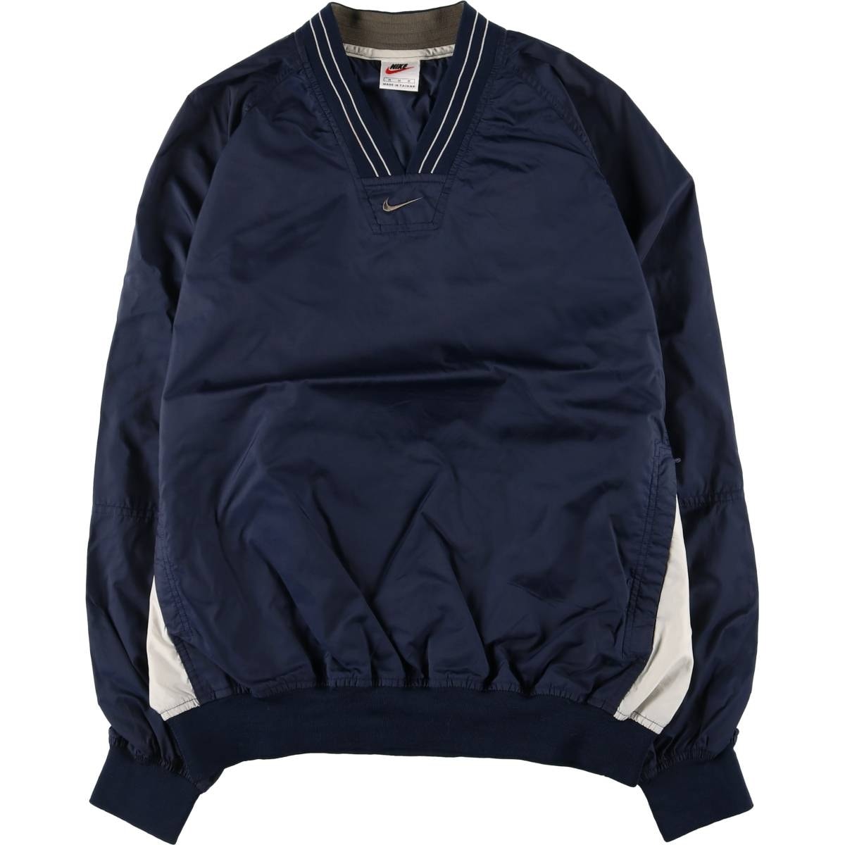 古着 90年代 ナイキ NIKE Vネック ナイロンプルオーバー メンズM相当 ヴィンテージ/eaa527348