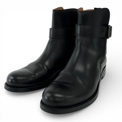 美品 チャーチ ブーツ LAUREN ブラック レディース 37