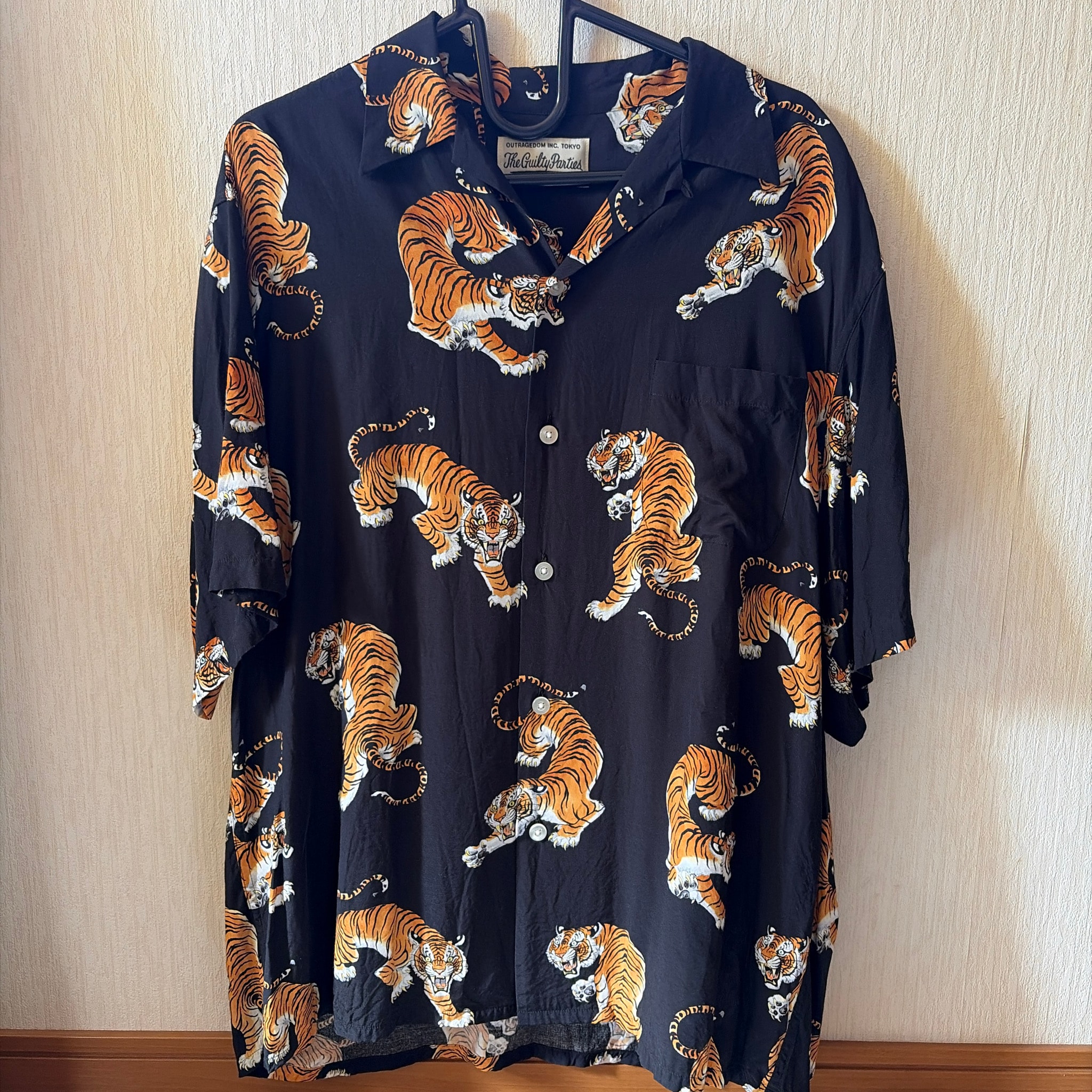 WACKO MARIA TIM LEHI / HAWAIIAN SHIRT "Black"