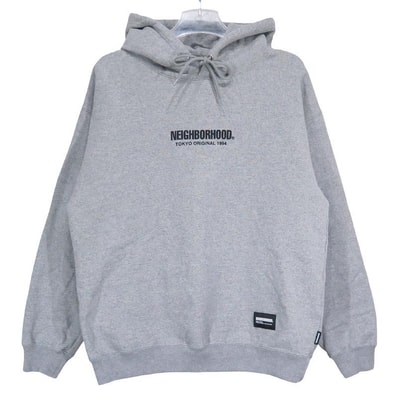 NEIGHBORHOOD Solid Sweat Hoodie LS "Gray"
