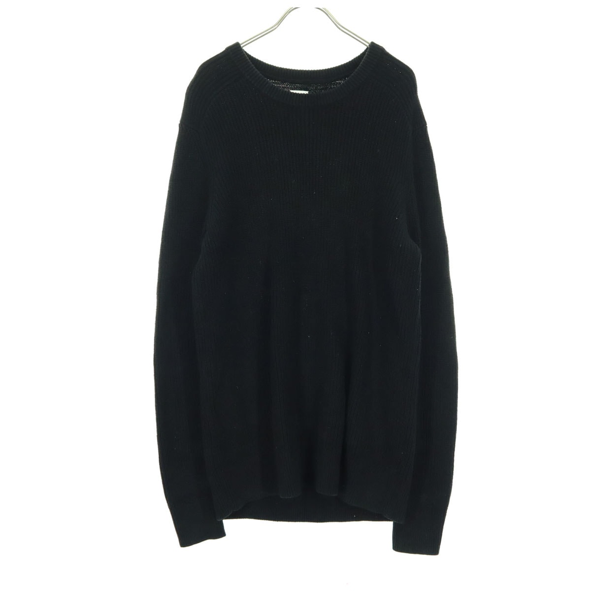 GAP ギャップ コットン 長袖 ニット XS ブラック