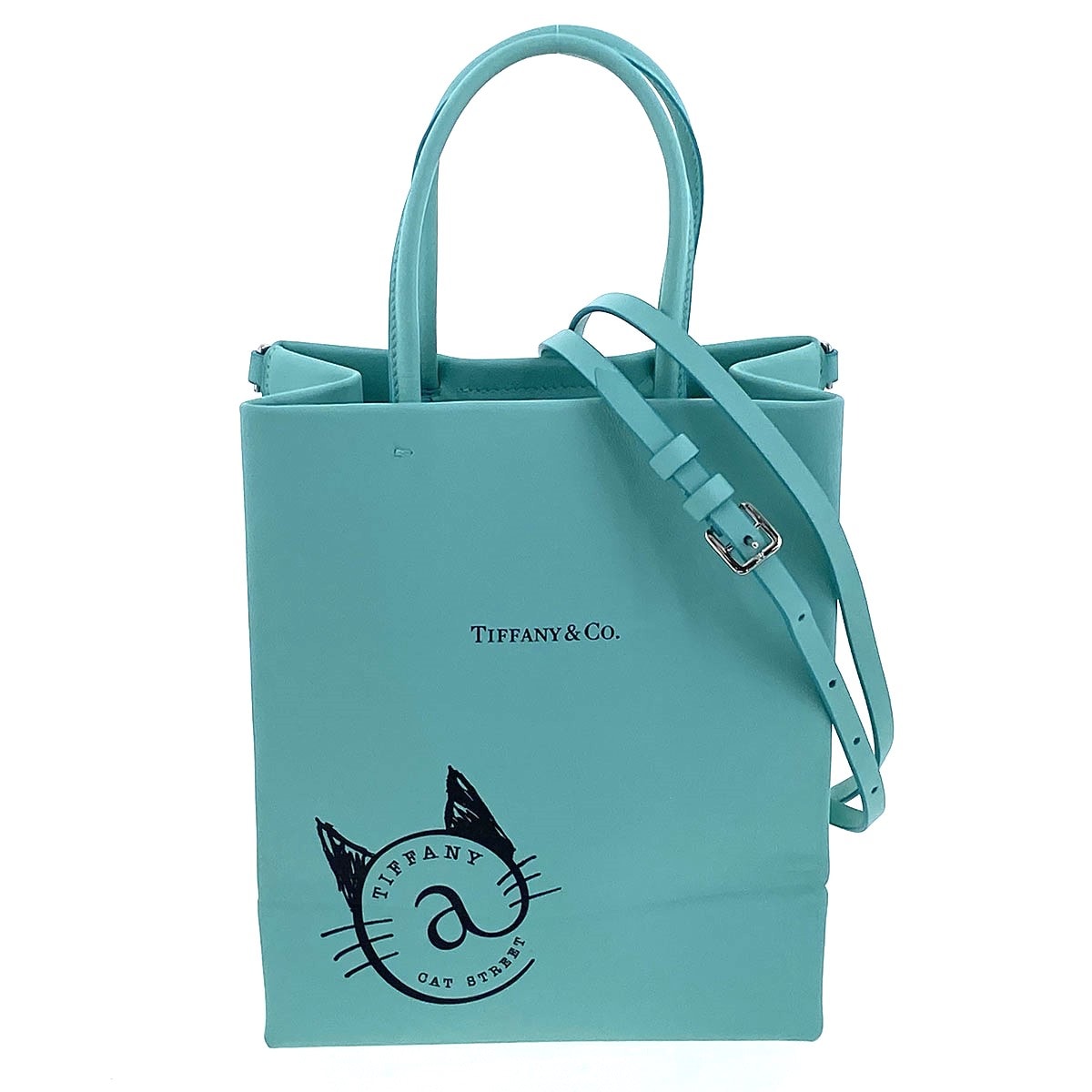 C (やや傷や汚れあり)】TIFFANY&Co. ティファニー キャットストリート