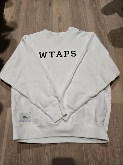 WTAPS Academy / Sweater / Cotton "White"