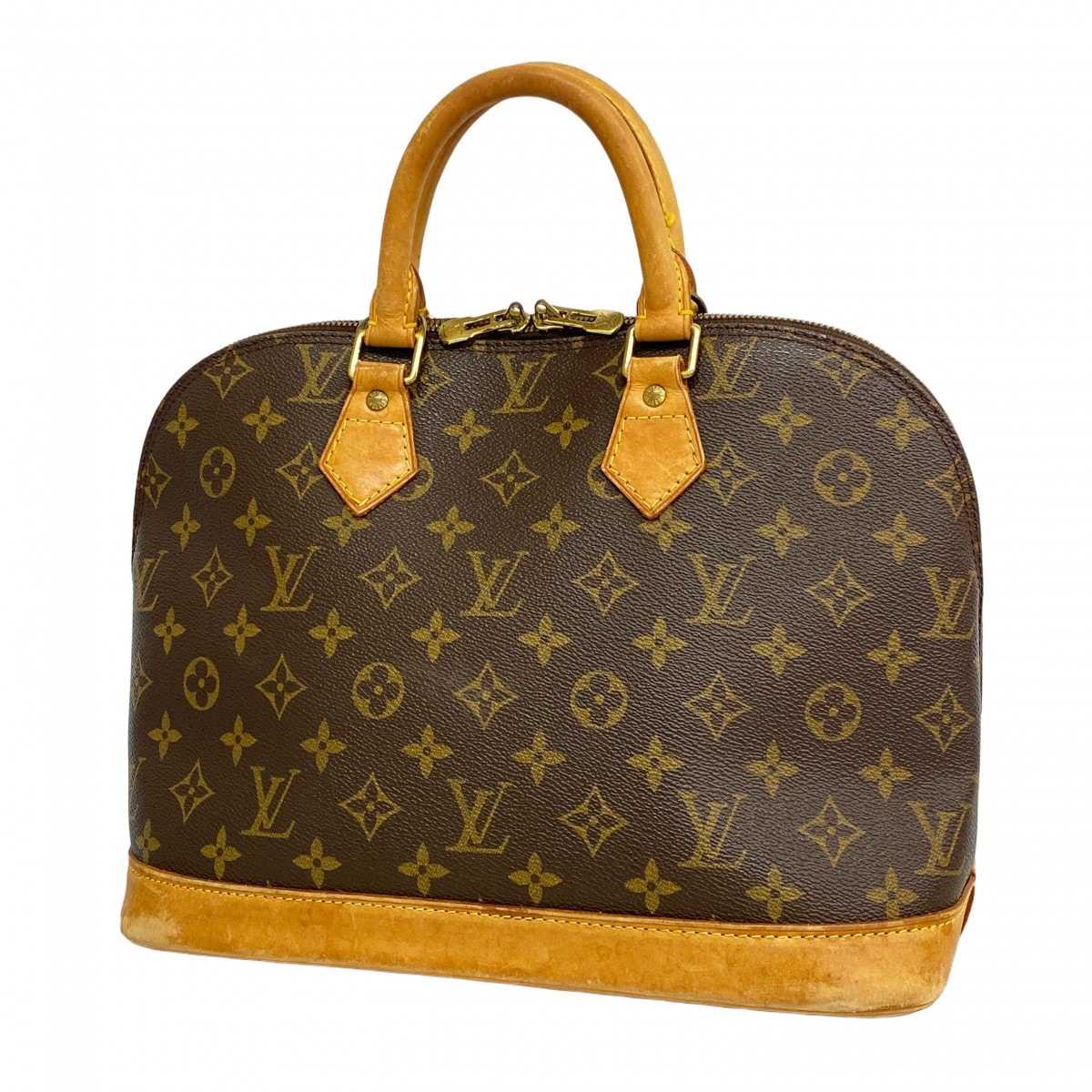【6dd4896-h】ルイヴィトン ハンドバッグ モノグラム アルマ M51130 ブラウン【中古】レディース
