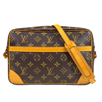 ルイヴィトン トロカデロ27 モノグラム ショルダーバッグ モノグラムキャンバス M51274 ブラウン レディース LOUIS VUITTON 中古