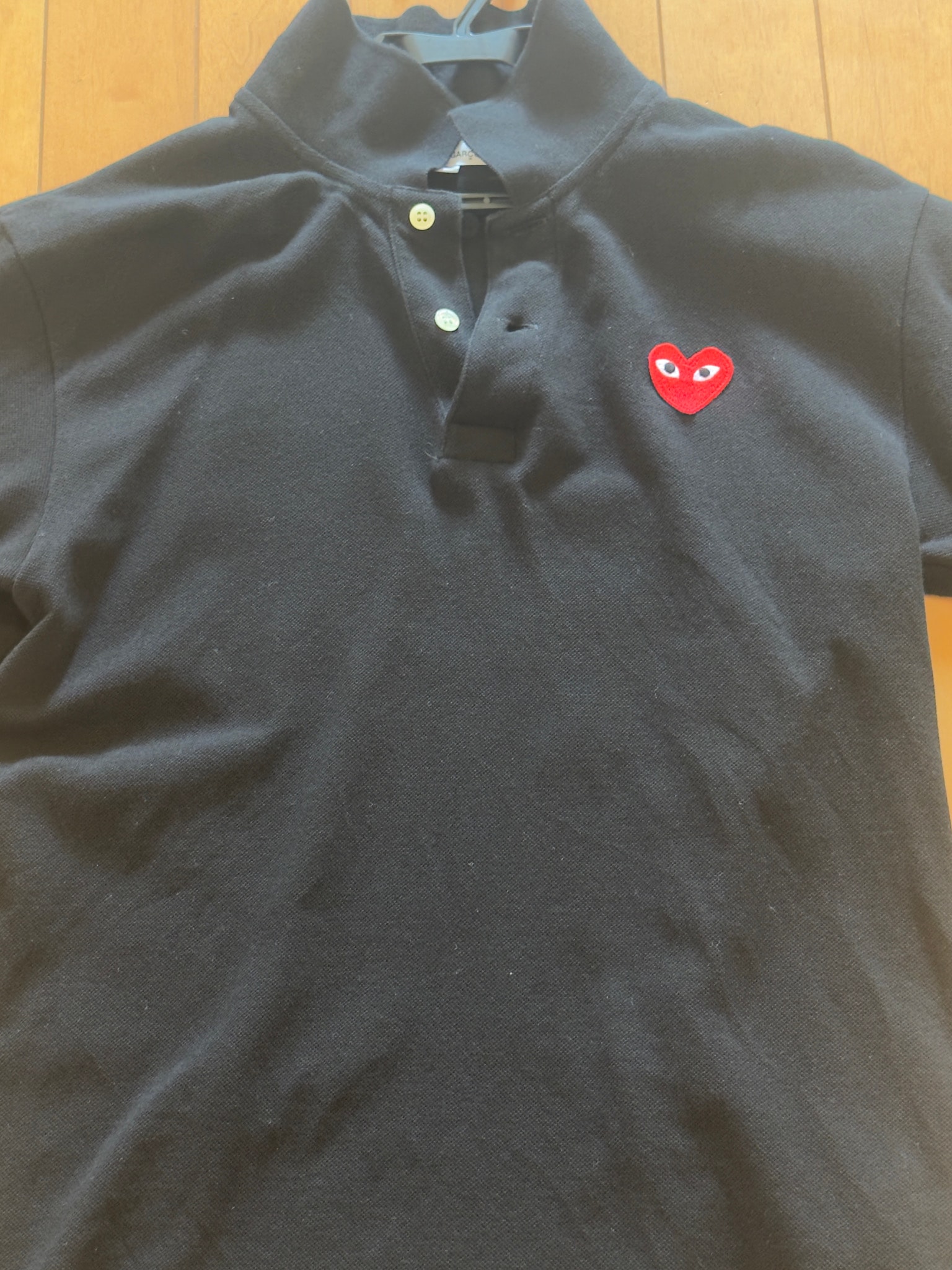 COMME des GARCONS Polo Shirt "Dark Blue"