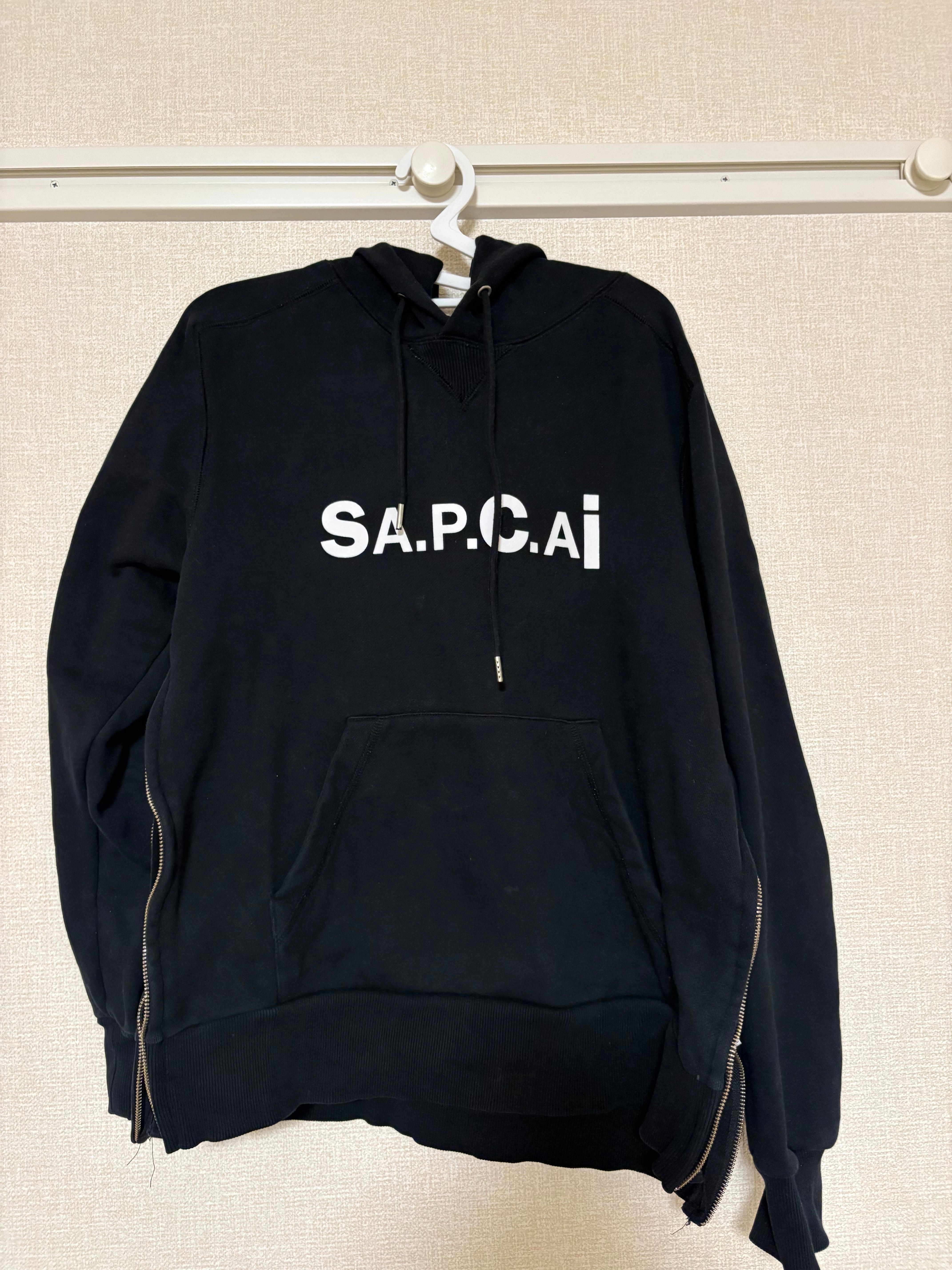 sacai x A.P.C. HOODIE TAIYO "Black"