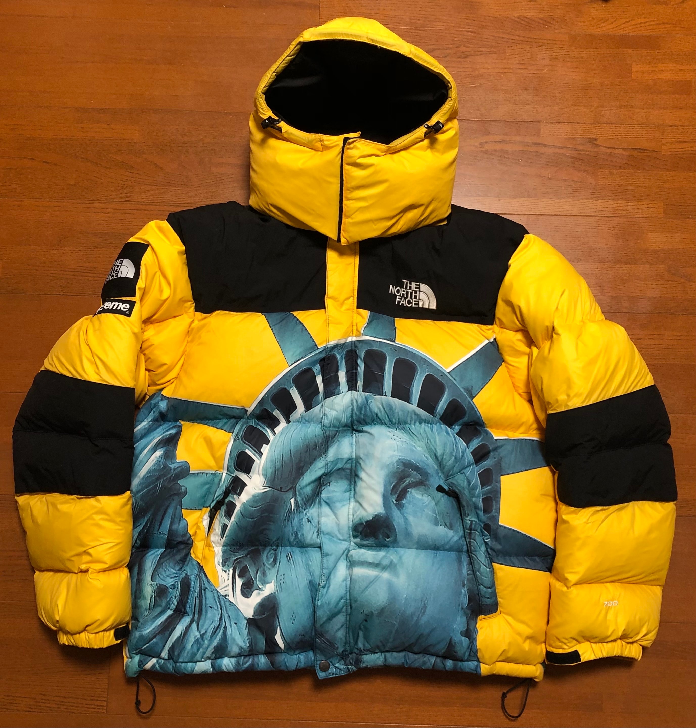 Supreme x The North Face Statue of Liberty Baltoro Jacket "Yellow"