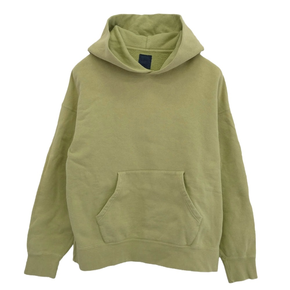 VISVIM ビズビム パーカー 0225905010010 ICT JUMBO SB HOODIE P.O. CRASH LT.GREEN ジャンボ フーディー クラッシュ パーカー 1【中古】