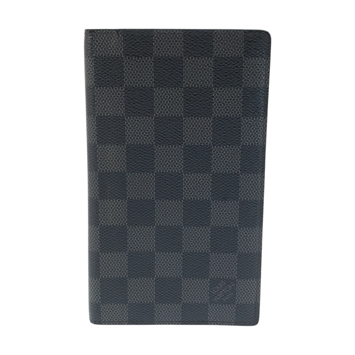 LOUIS VUITTON ルイヴィトン ダミエ グラフィット ポルトフォイユ ブラザ ブラック グレー シルバー金具 PVC 長財布 ロングウォレット 603141 【中古】