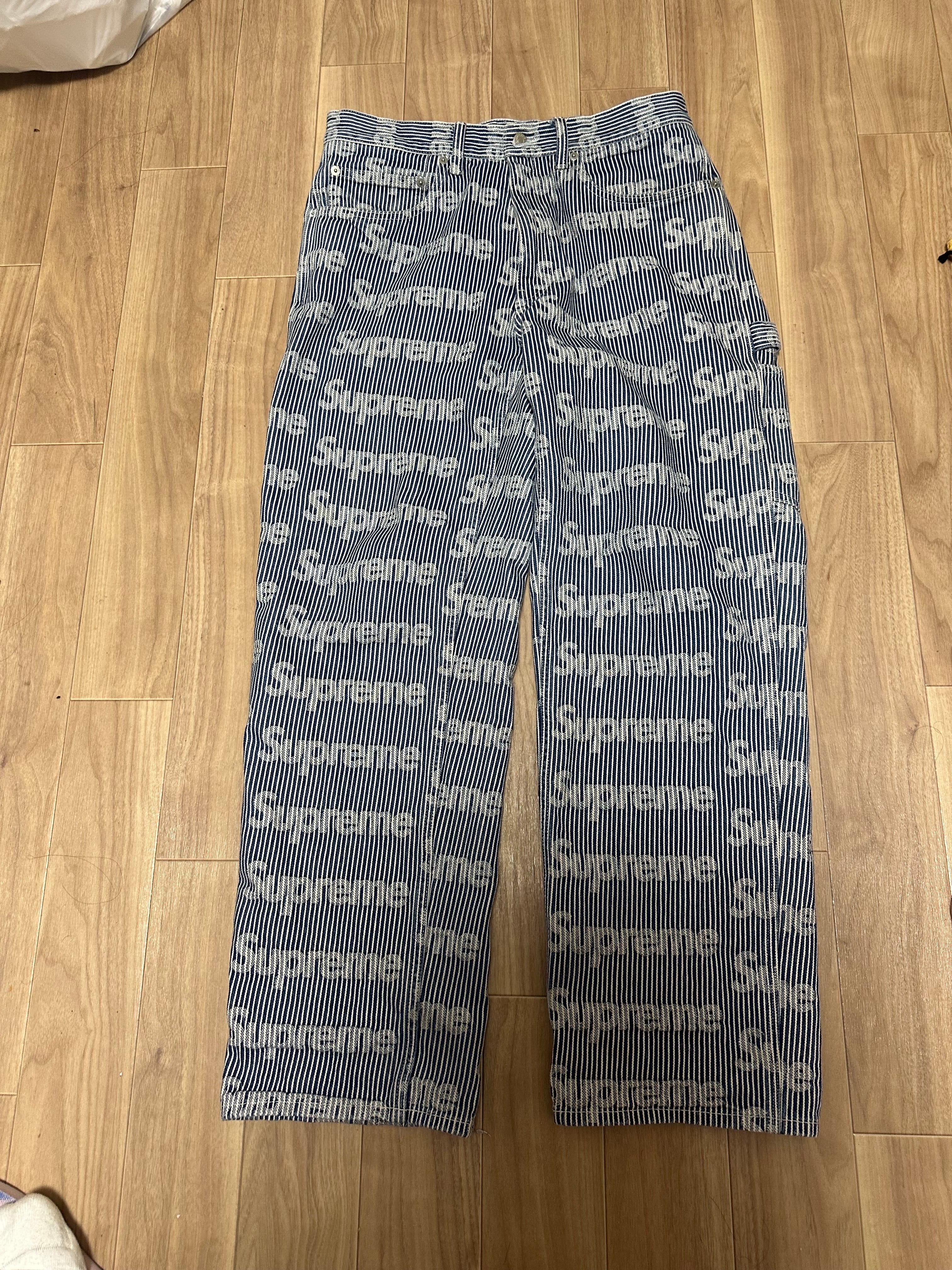 Supreme Denim Painter Pant "Stripe"