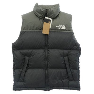 THE NORTH FACE ノースフェイス ND92557 Nuptse Vest ヌプシ ダウン ベスト グレー系 M【新古品】【未使用】【中古】