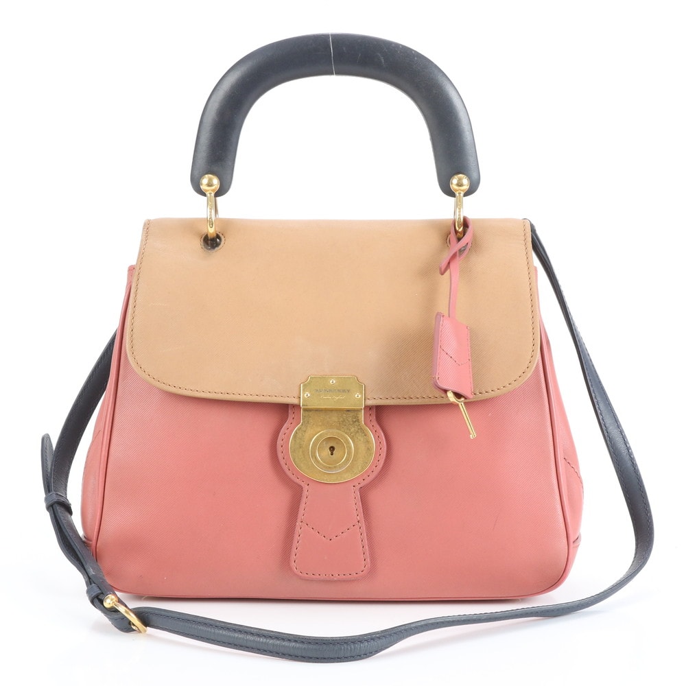 ■美品 バーバリーDK88 トレンチショルダーバッグ