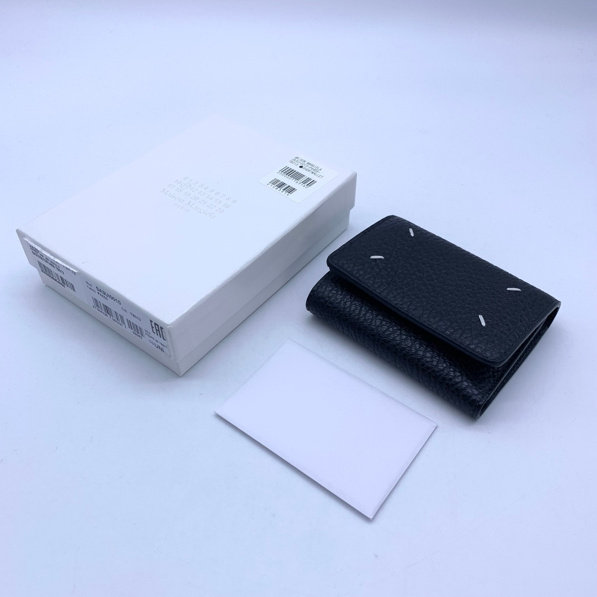 Maison Margiela Leather Envelope Wallet "Black"