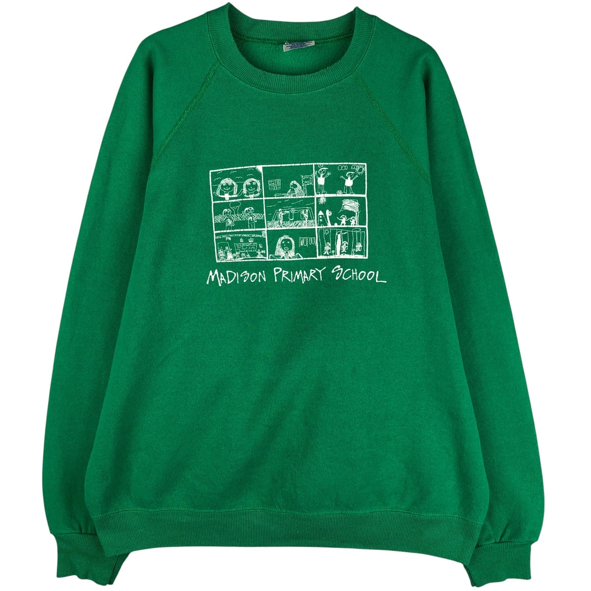 古着 90年代 ヘインズ Hanes ACTIVEWEAR プリントスウェットシャツ トレーナー USA製 メンズXL相当 ヴィンテージ/eaa596302