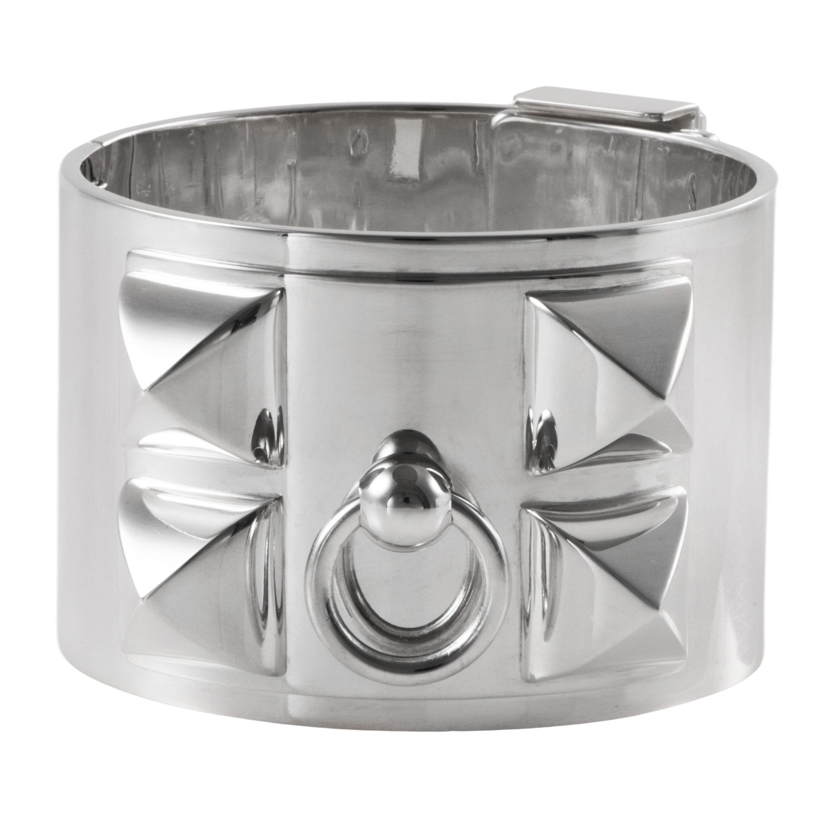 HERMES エルメス コリエドシアン ブレスレット バングル スターリングシルバー シルバー【中古】