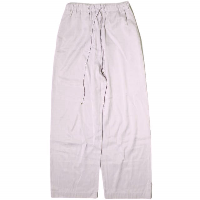 Demi-Luxe BEAMS デミルクス ビームス 20SS キュプラコットン イージーパンツ 68-23-0436-126 36 LAVENDER ボトムス g20676