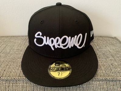 Supreme Handstyle New Era "Black"