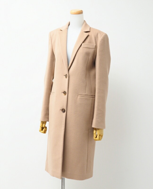 ■美品■GUCCI グッチ コート サイズ38 チェスターコート ロングコート ウール イタリア製 ブランド古着【中古】20231123/GO8441