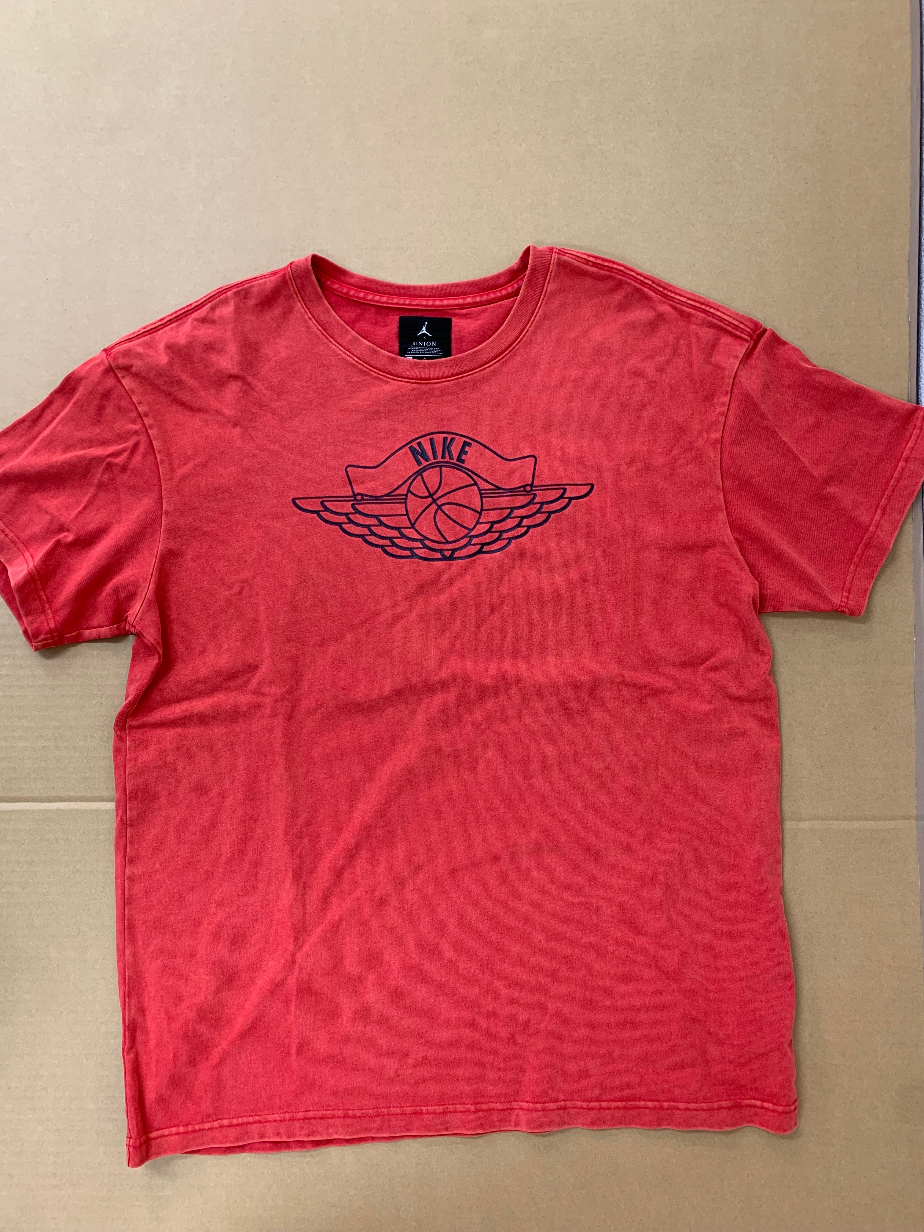 Air Jordan x Union NRG Vault AJ Flight Nike x Wings Tee "Red"